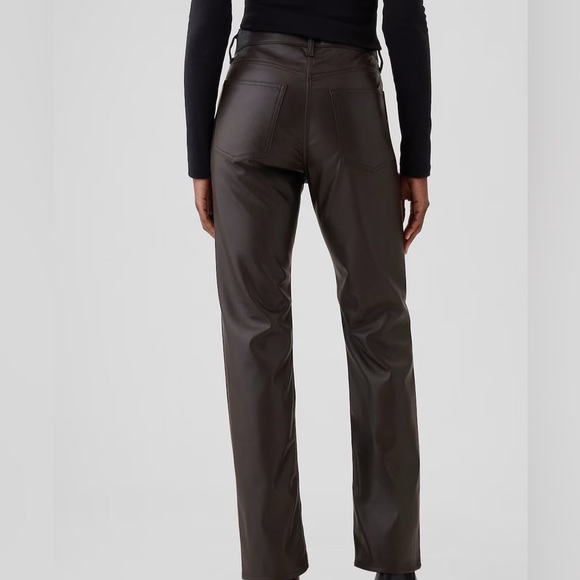 Gap Faux Leather Pant - Picture 2 of 9